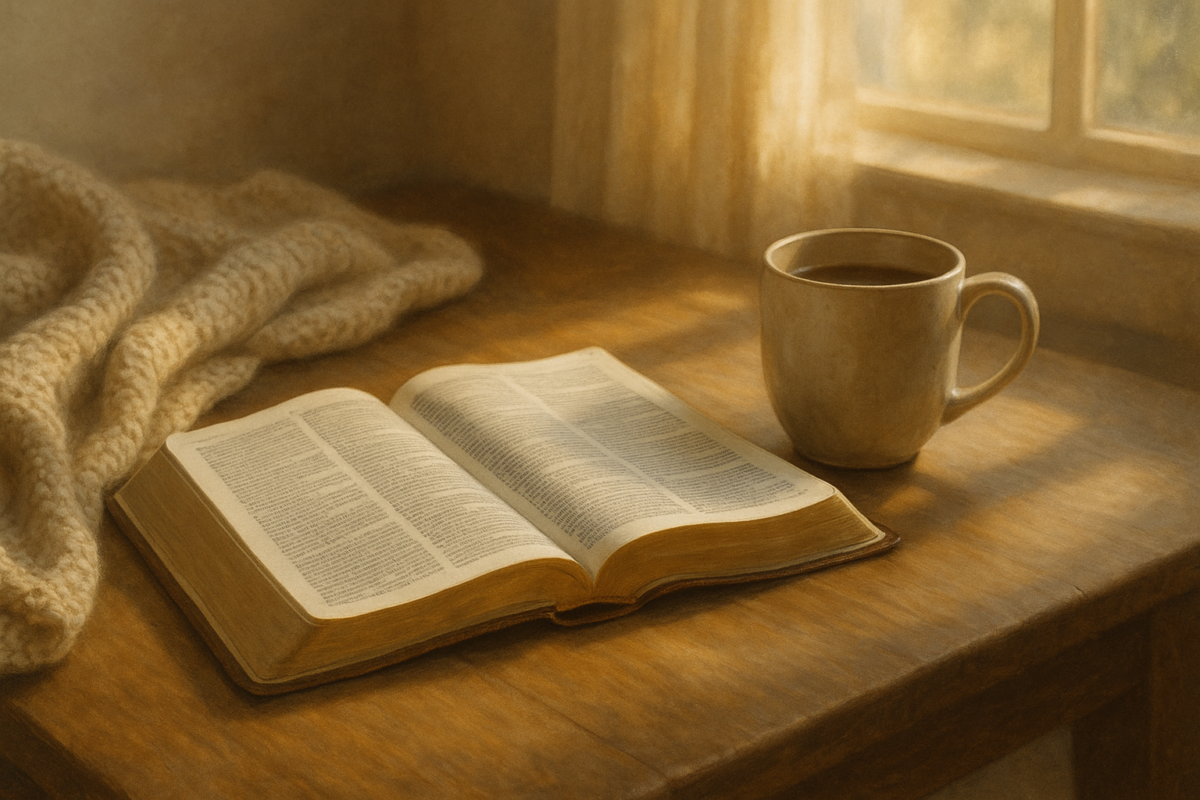 Christian devotionals for emotional healing with Bible and journal for faith-based reflection